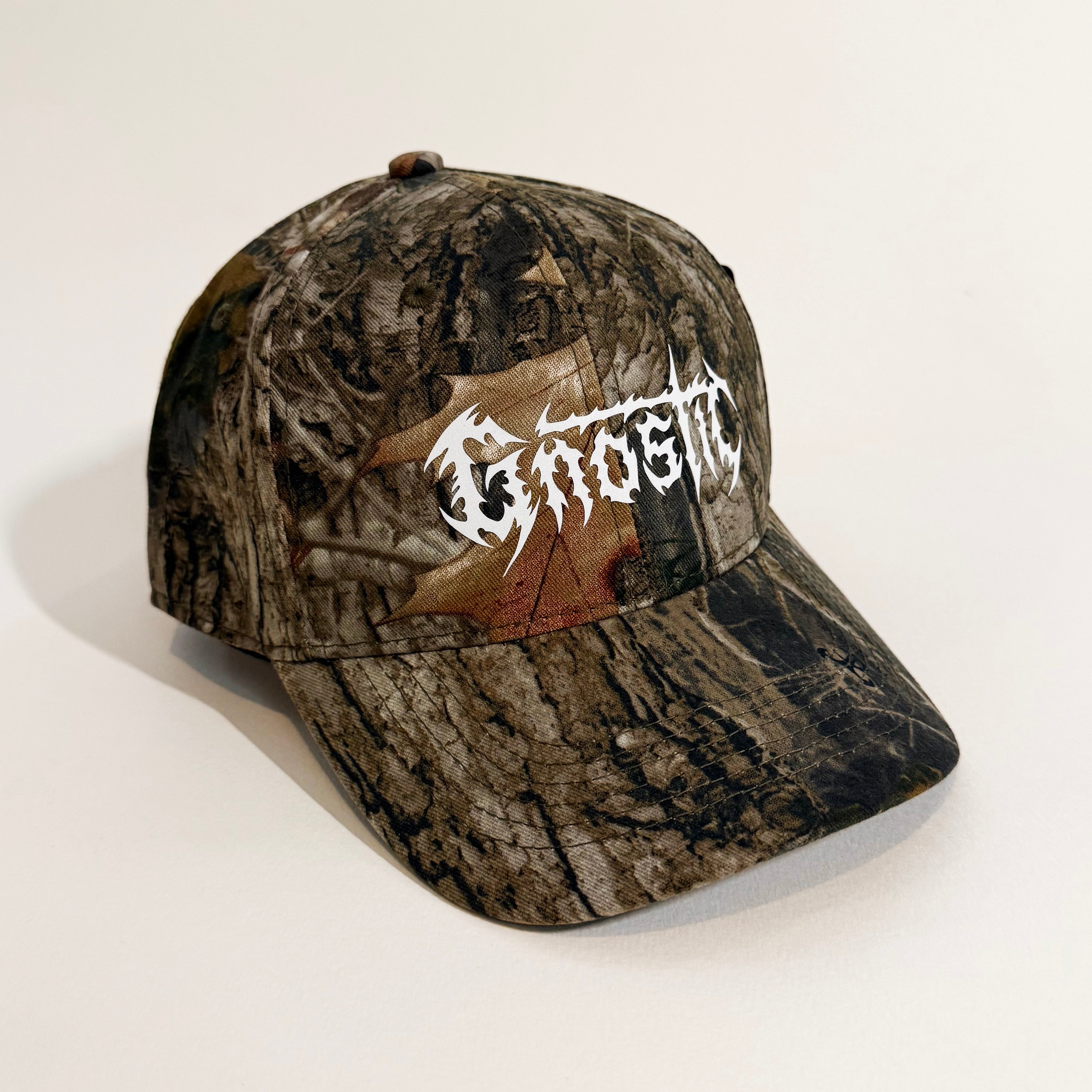 Gnostic Reflective White Logo Camo Cap